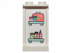 Part No: 87544pb063  Name: Panel 1 x 2 x 3 with Side Supports - Hollow Studs with Shelves, First Aid Kit and Drugs Pattern (Sticker) - Set 41424