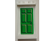 Part No: 87544pb112  Name: Panel 1 x 2 x 3 with Side Supports - Hollow Studs with Bright Green Door Pattern (Sticker) - Set 40393