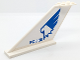 Part No: 87614pb021  Name: Tail 12 x 2 x 5 with 'POLICE' and Eagle Head with Wing Pattern on Both Sides (Stickers) - Set 60210