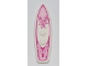 Part No: 90397pb002  Name: Minifigure, Utensil Surfboard Standard with Bright Pink and Dark Pink Flames on Magenta Background Pattern