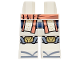 Part No: 970c00pb1791  Name: Hips and Legs with Coral Sash, Robe Ends with Dark Blue Hem, Gold Knee Pads and Sand Blue Toes Pattern