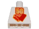 Part No: 973pb0134  Name: Torso Lego 50 Year Anniversary Logo Pattern