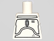 Part No: 973pb0656  Name: Torso SW Mandalorian Armor Plates Pattern (White Boba Fett Concept Design)