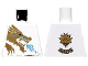 Part No: 973pb0831  Name: Torso Ninjago Gold Dragon Front and Gold Lion and 'ZANE' Back Pattern
