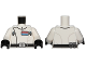 Part No: 973pb2604c01  Name: Torso SW Imperial Officer 10 Pattern (Director Krennic) / White Arms / Black Hands