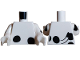Part No: 973pb6199c01  Name: Torso with Black Dalmatian Spots and Tail Pattern / White Arms with Black Dalmatian Spots / White Hands