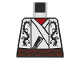Part No: 973pn0  Name: Torso Castle Ninja Samurai Dragon Robe Pattern