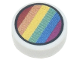Part No: 98138pb294  Name: Tile, Round 1 x 1 with Rainbow Stripes in Black Circle Pattern