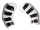 Part No: 981982pb004  Name: Arm, (Matching Left and Right) Pair with 4 Black Stripes Pattern