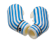 Part No: 981982pb300  Name: Arm, (Matching Left and Right) Pair with Blue Pinstripes, Cuff Pattern