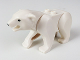 Part No: 98295c01pb01  Name: Bear with 2 Studs on Back with Black Eyes and Nose Pattern (Polar Bear)