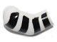 Part No: 982pb004  Name: Arm, Right with 4 Black Stripes Pattern