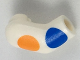 Part No: 982pb143  Name: Arm, Right with Large Orange and Blue Polka Dots Pattern