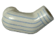Part No: 982pb344  Name: Arm, Right with Medium Blue Pinstripes, Cuff Pattern