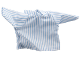 Part No: bb0250pb06  Name: Duplo, Doll Cloth T-Shirt with Medium Blue Stripes Pattern