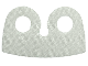 Part No: bb1315  Name: Minifigure Cape Cloth, High Rounded Narrow Collar