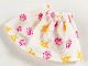 Part No: belvskirt15  Name: Belville, Clothes Skirt Short, Clam and Starfish Pattern on White, Adult