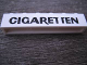 Part No: crssprt02pb10  Name: Brick 1 x 6 without Bottom Tubes with Cross Side Supports with Black 'CIGARETTEN' Pattern
