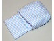 Part No: sleepbag10  Name: Duplo, Cloth Sleeping Bag with Blue Stripes Pattern