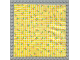 Part No: x883pb02  Name: Scala Cloth Blanket 17 x 17 with Yellow Check Stripes and Cherries Pattern
