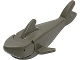 Part No: 2547c01  Name: Shark with Pointed Nose and Debossed Eyes