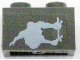 Part No: 3004pb038  Name: Brick 1 x 2 with Gravity Games Skateboarder Pattern (Sticker) - Set 3535