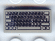 Part No: 3069pb0030  Name: Tile 1 x 2 with Computer Keyboard Standard Pattern