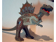 Part No: spino01  Name: Dinosaur Spinosaurus with Dark Gray and Dark Red Scales