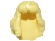 Part No: 3361  Name: Minifigure, Hair Female Long with Part over Right Shoulder, Curled Ends, Hole on Top