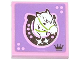 Part No: 3068pb0784R  Name: Tile 2 x 2 with Horse Head Facing Right in Horseshoe Pattern (Sticker) - Set 3185
