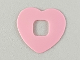 Part No: 46844  Name: Clikits, Icon Accent Rubber Heart 2 5/8 x 2 5/8