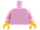 Part No: 973c103  Name: Torso Plain / Bright Pink Arms / Yellow Hands
