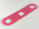 Part No: clikits058  Name: Clikits Flexy Film, Strip 2 x 8 with Rounded Ends and 3 Holes