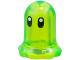 Part No: 6017pb01  Name: Plant Flower Bell Shaped with Small Pin Hole with Black Eyes Pattern (Z-Blob)