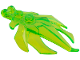 Part No: 7727  Name: Plant Leaves Angular with Bar Handle on End, 7 Spikes