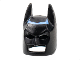 Part No: 10113pb01  Name: Minifigure, Headgear Mask Batman Cowl (Angular Ears, Pronounced Brow) with Medium Blue Electro Pattern