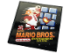 Part No: 10202pb021  Name: Tile 6 x 6 with Bottom Tubes with Game Cartridge 'SUPER MARIO BROS.', Nintendo Logo, and 'ENTERTAINMENT SYSTEM' Pattern (Sticker) - Set 71374