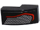 Part No: 11477pb028R  Name: Slope, Curved 2 x 1 x 2/3 with Taillight with Hexagonal Mesh Pattern Model Right Side (Sticker) - Set 75909
