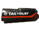 Part No: 11946pb100  Name: Technic, Panel Fairing #21 Very Small Smooth, Side B with White 'TAG Heuer' and Red Stripe Pattern (Sticker) - Set 42137