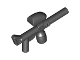 Part No: 12898  Name: Minifigure, Weapon Paintball Gun