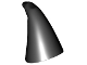 Part No: 17349  Name: Minifigure, Headgear Hat, Cone Drooping, Wizard