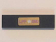 Part No: 2431pb0428  Name: Tile 1 x 4 with Medium Lavender 'LPF 080' on Gold Background Pattern (Sticker) - Set 41101