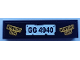 Part No: 2431pb685  Name: Tile 1 x 4 with 'NEWBURY HIGH' and 'GG 4940' Pattern (Sticker) - Set 70423