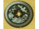 Part No: 2723pb018  Name: Technic, Disk 3 x 3 with Machinery Pattern 1 (Sticker) - Set 4504