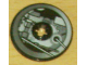 Part No: 2723pb019  Name: Technic, Disk 3 x 3 with Machinery Pattern 3 (Sticker) - Set 4504