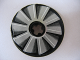 Part No: 2723pb030  Name: Technic, Disk 3 x 3 with Fan Blade Gray Fade Pattern (Sticker) - Set 8269