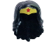 Part No: 29560pb01  Name: Mini Doll, Hair Friends Long Wavy with Gold Tiara and Red Star Pattern (Wonder Woman)