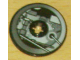 Part No: 2958pb019  Name: Technic, Disk 3 x 3 with Machinery Pattern 3 (Sticker) - Set 4504
