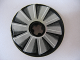 Part No: 2958pb030  Name: Technic, Disk 3 x 3 with Fan Blade Gray Fade Pattern (Sticker) - Set 8269