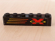 Part No: 3009pb072R  Name: Brick 1 x 6 with X-Treme Team Logo Right Pattern (Sticker) - Set 6567